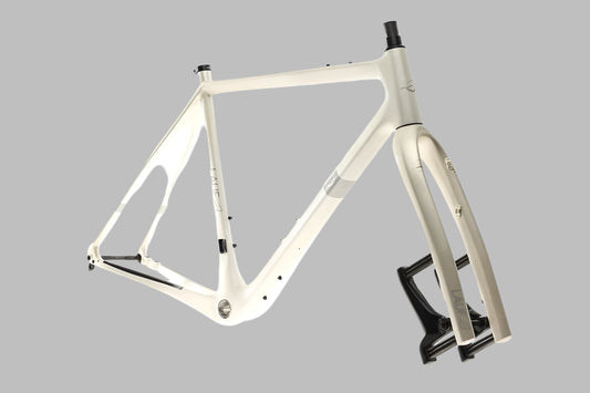 True Grit - Frameset - Pearl White - Glossy