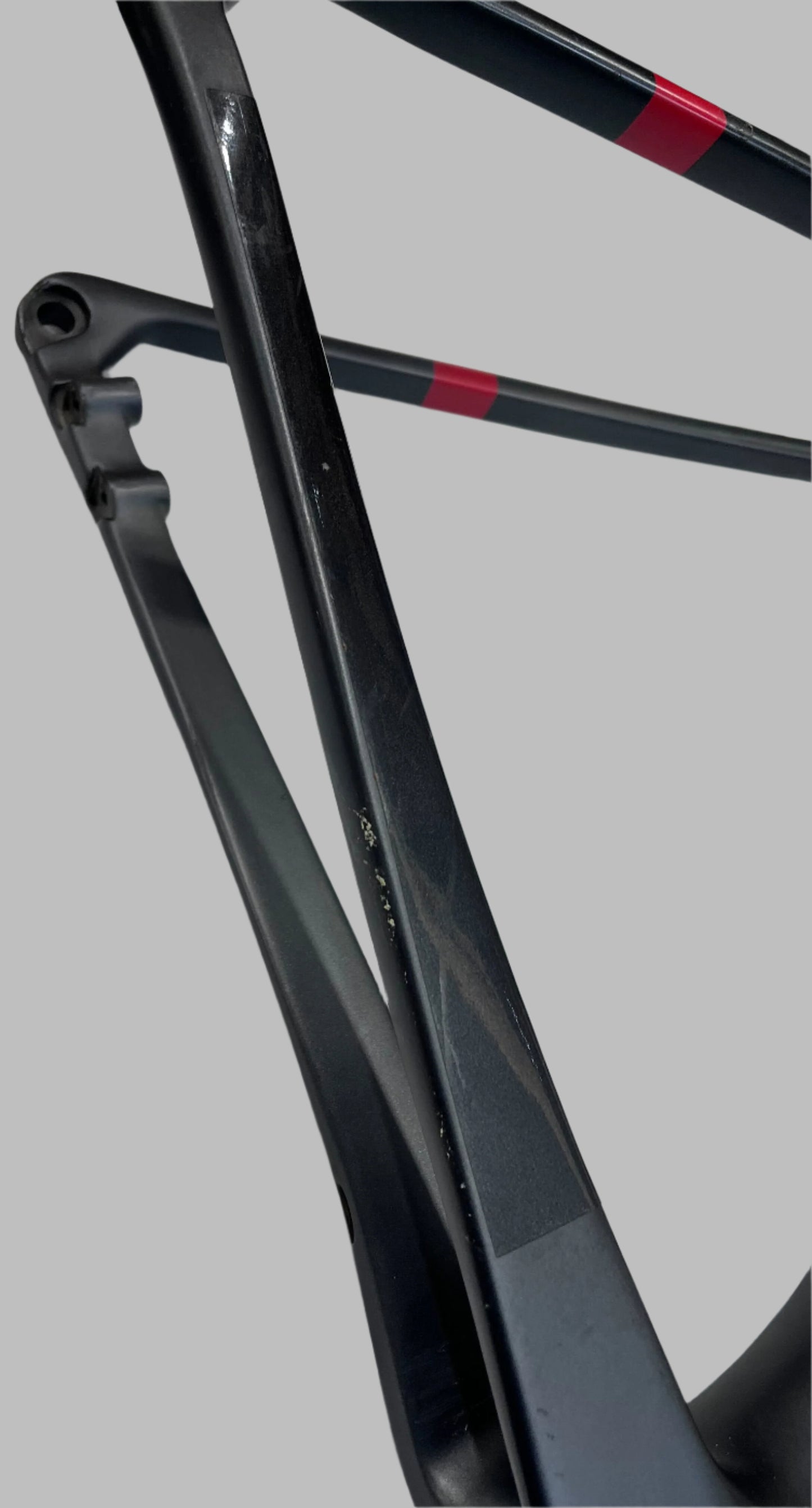 True Grit - Frame Only - Lava Black - Large - Matte (BLEM)