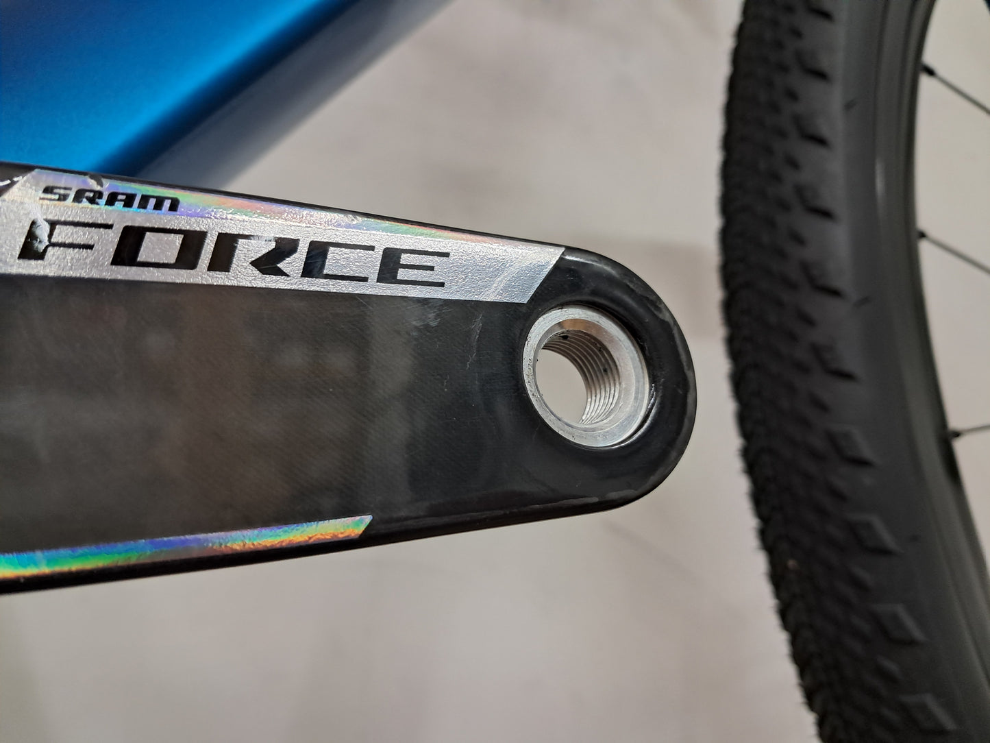 Seigla Rigid- Race Wireless E1 - (Large) Silfra Blue - Satin