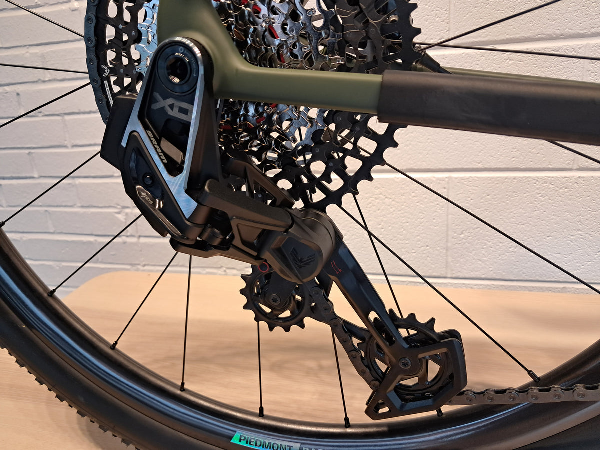 Seigla - Race Transmission - (X-Large) Moss Green - Satin (Copy)
