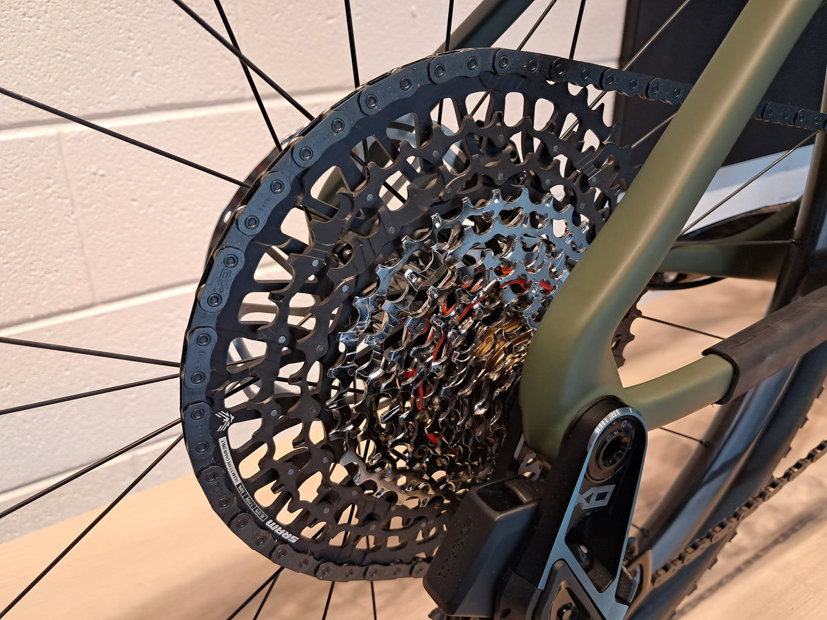 Seigla - Race Transmission - (X-Large) Moss Green - Satin (Copy)