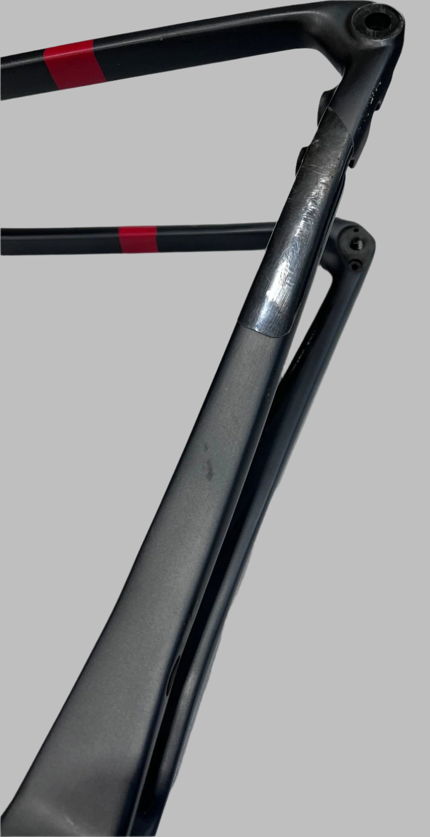 True Grit - Frame Only - Lava Black - Large - Matte (BLEM)