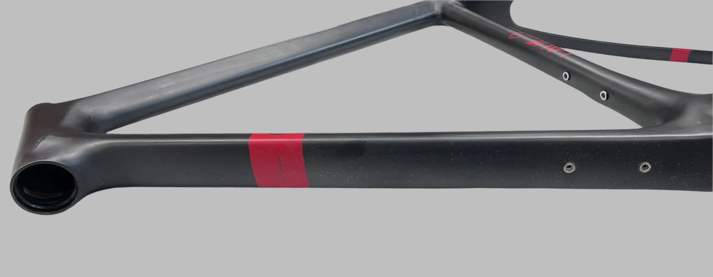 True Grit - Frame Only - Lava Black - Large - Matte (BLEM)