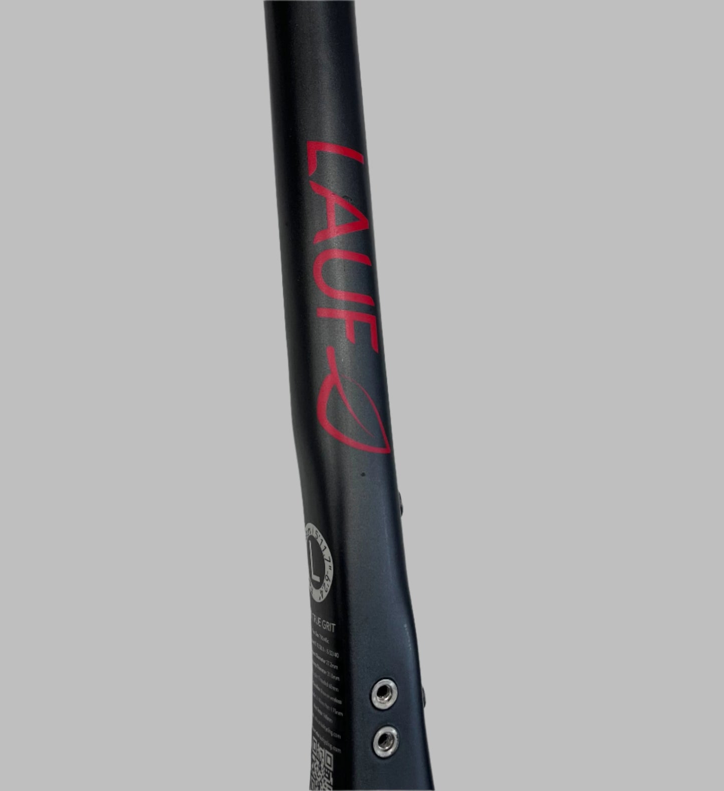 True Grit - Frame Only - Lava Black - Large - Matte (BLEM)