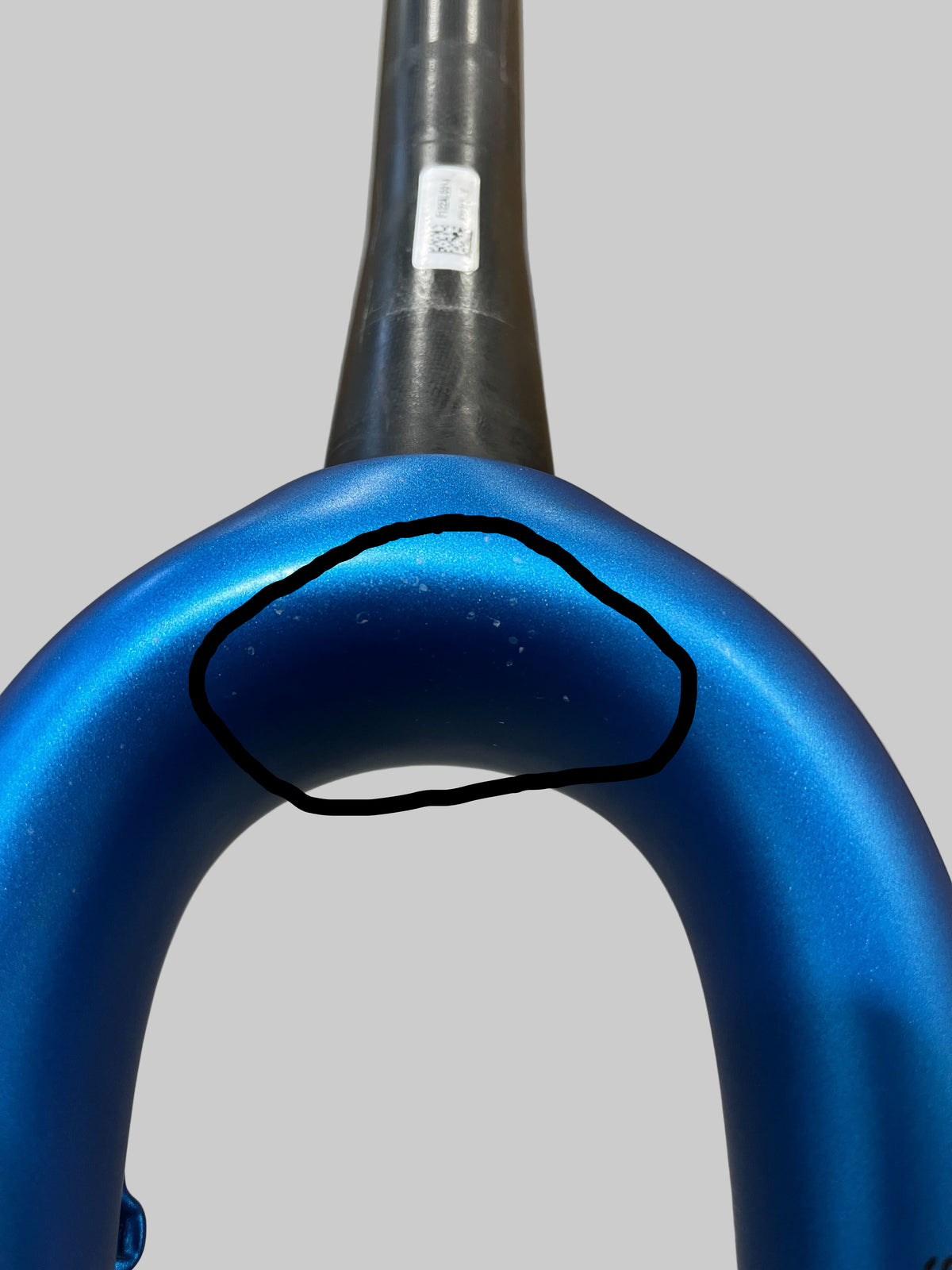 BLEM Fork - Silfra Blue - Light (12mm)