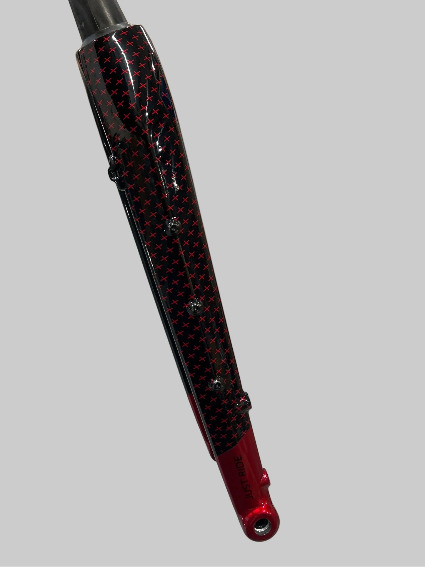 Rigid Fork (JAF) Gen 1 - Red/Black - 15mm (BLEM)