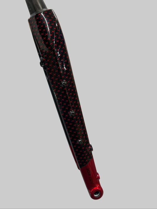Rigid Fork (JAF) Gen 1 - Red/Black - 15mm (BLEM)