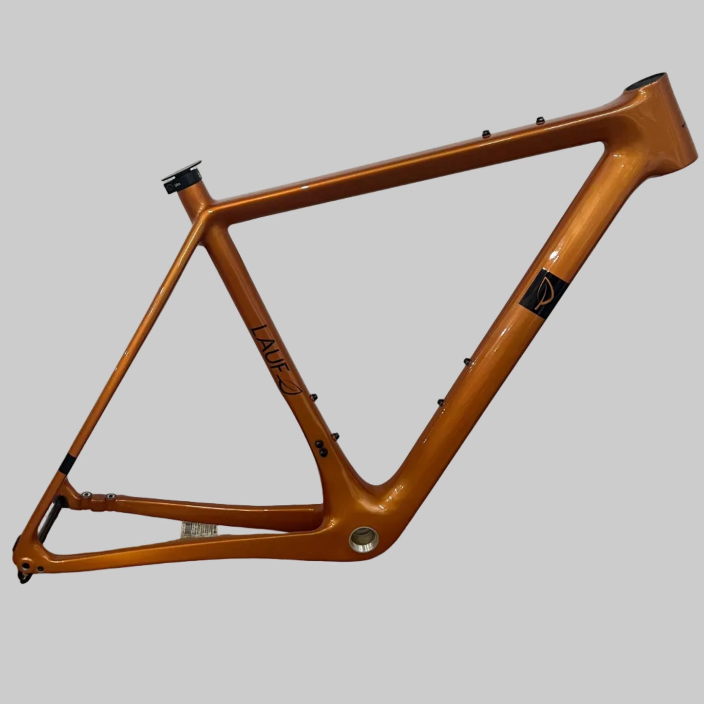 True Grit - Frameset - Curry Orange - Glossy (Small)